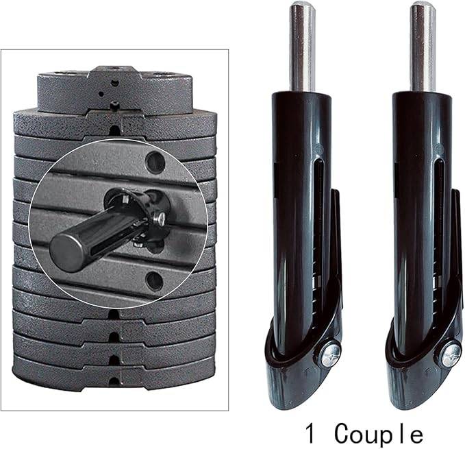 2pcs Weight Pins for Weight Stack, Weight Loading Stack Pin for Gym Performance