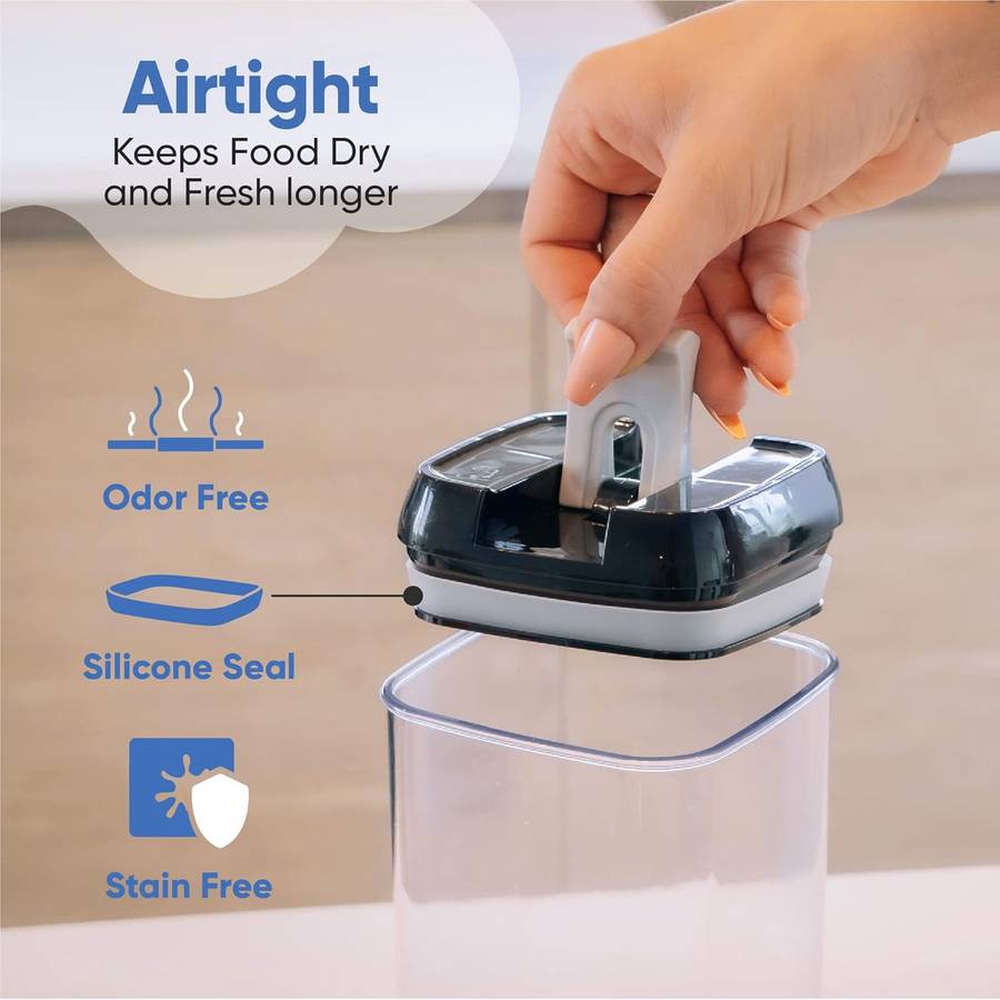 7 Pieces food storage containers set