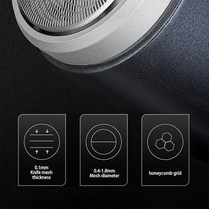 Electric Razor for Men Pocket Size Mini Portable Shaver Wet and Dry.