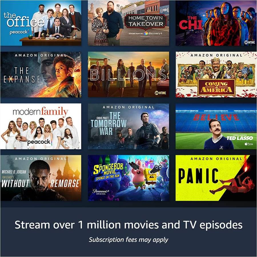 Fire TV Stick 4K Streaming with latest Alexa Voice Remote (includes TV controls), Dolby Vision
