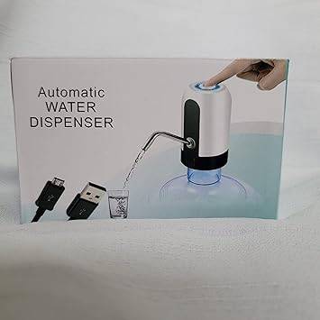 OTRO Automatic Wireless Water Dispenser (White), USB Rechargeable