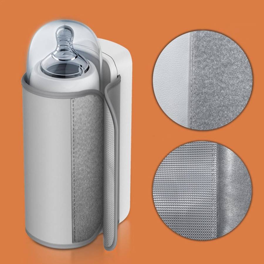 Wireless Baby Milk Warmer, Portable Bottle Warmer - Portable USB Rechargeable Portable Baby Milk Wa