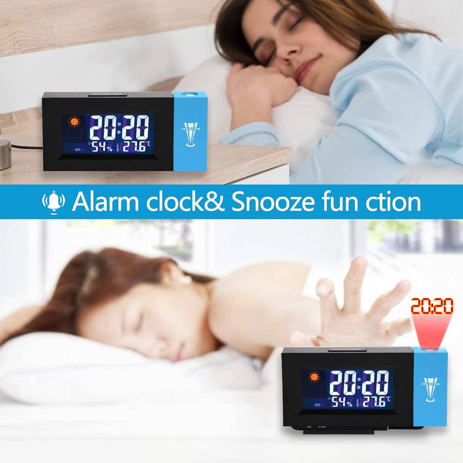 Alarm Clock with Projector