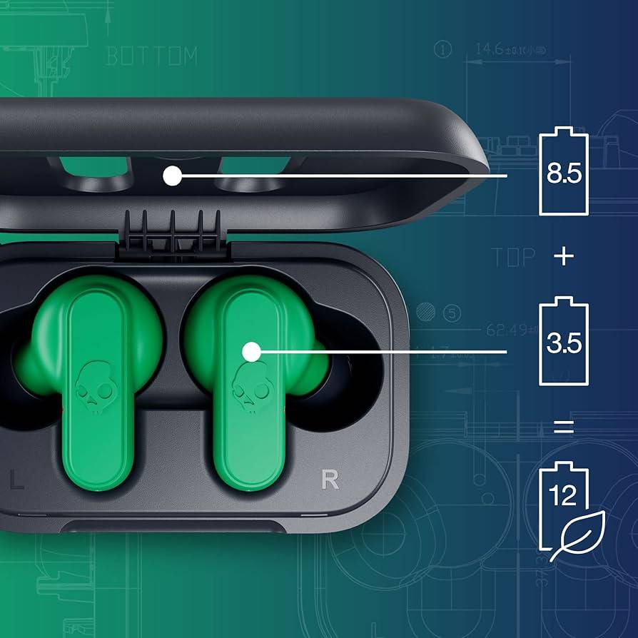 **BARGAIN**Skullcandy Dime 2 True Wireless Earbuds Light Grey/Blue
