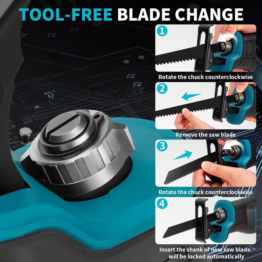 21V Brushless Reciprocating Saw
