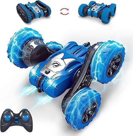 2.4GHZ Rapidly Rc Stunt Car (Green and Blue Only)