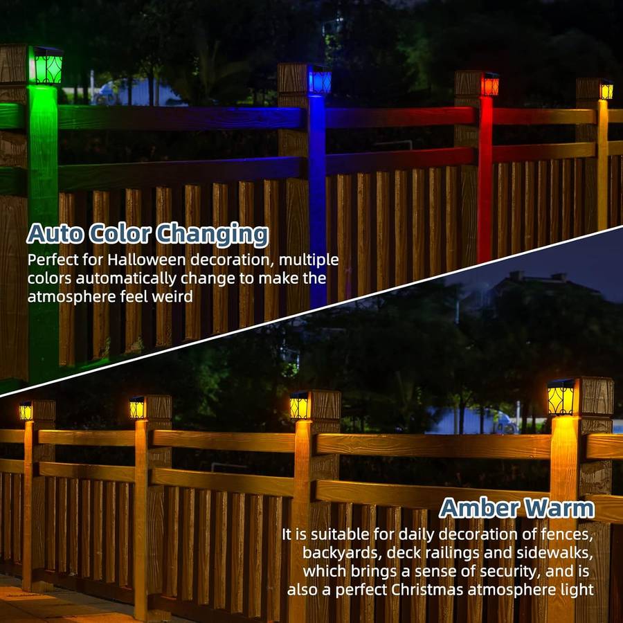 Solar RGB Crack Wall lamp