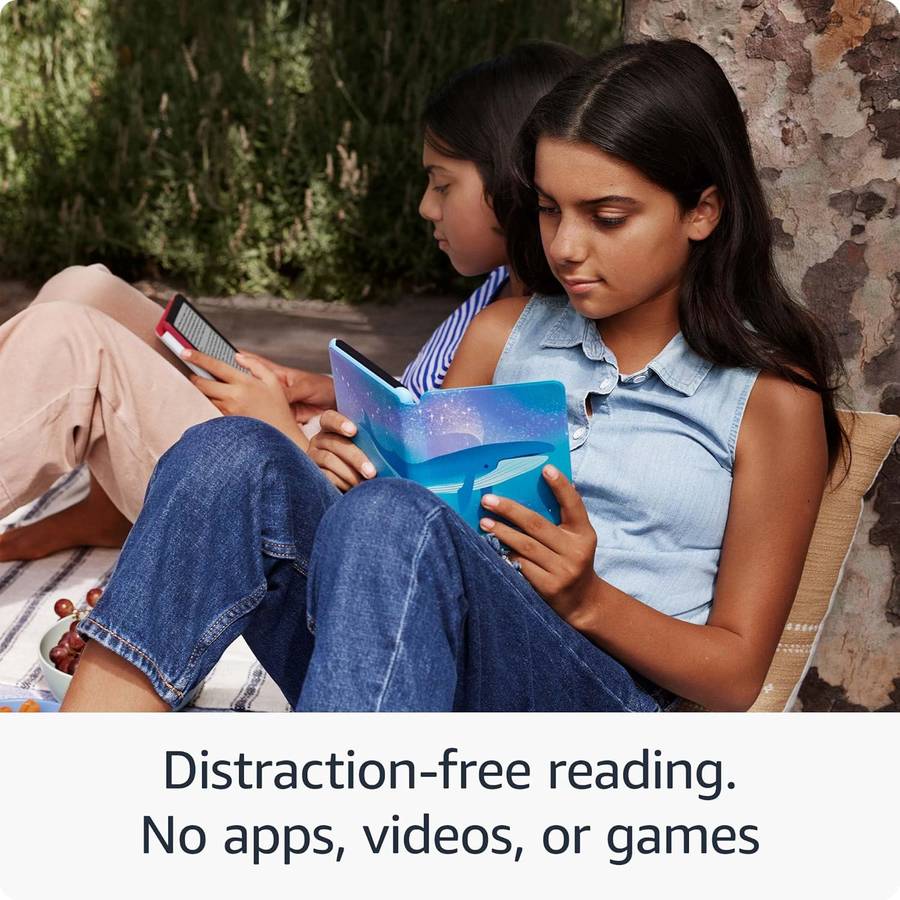 Amazon Kindle 6" 2024 model Kids Bundle (Kindle with Amazon Cover)