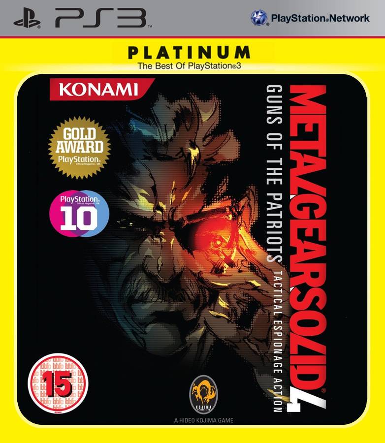 Metal Gear Solid 4 - Guns of the Patriot - Platinum (PS3)