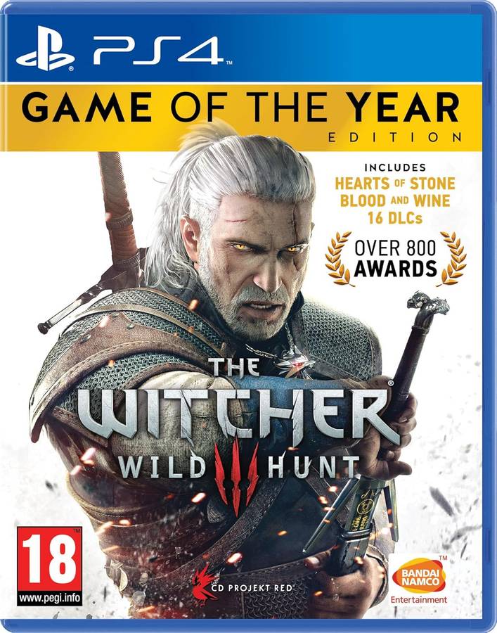 The Witcher 3 Game of the Year Edition (PS4) *New Sealed*