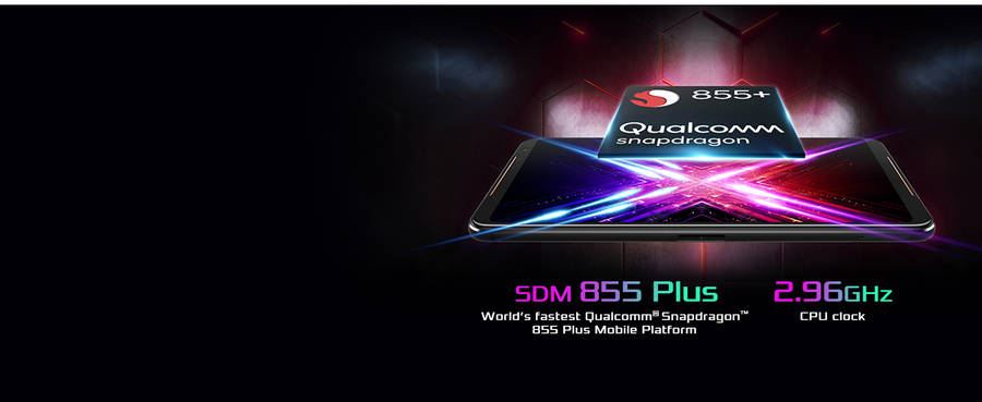 ASUS ROG Phone 2 Smartphone - 8GB RAM - 128GB Storage - Snapdragon 855 (Black)