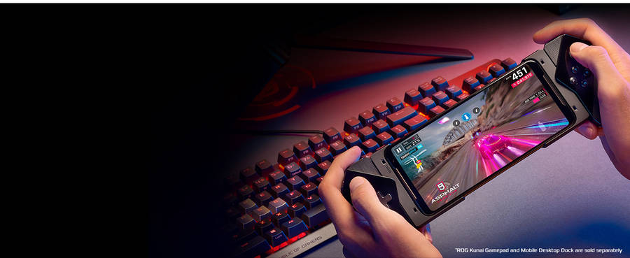 ASUS ROG Phone 2 Smartphone - 8GB RAM - 128GB Storage - Snapdragon 855 (Black)