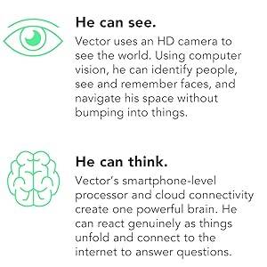 Vector Robot by Anki - Your Voice Controlled, AI Robotic Companion, With Alexa Built-In