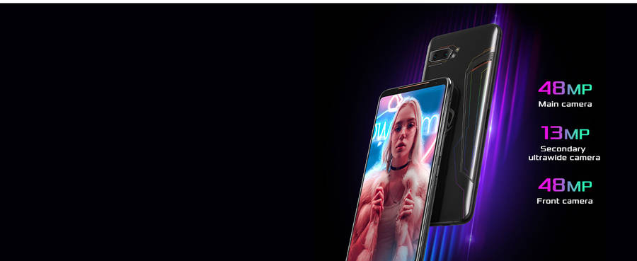 ASUS ROG Phone 2 Smartphone - 8GB RAM - 128GB Storage - Snapdragon 855 (Black)