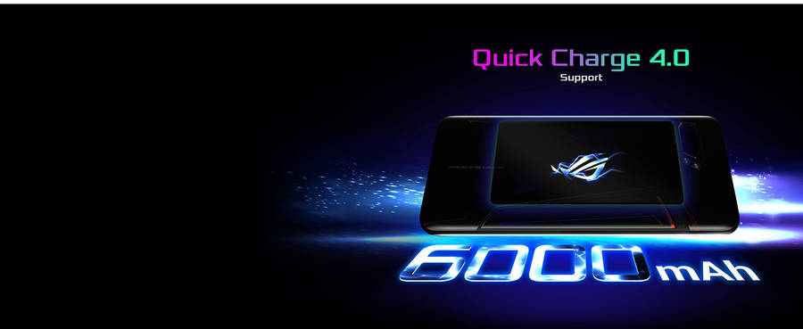 ASUS ROG Phone 2 Smartphone - 8GB RAM - 128GB Storage - Snapdragon 855 (Black)