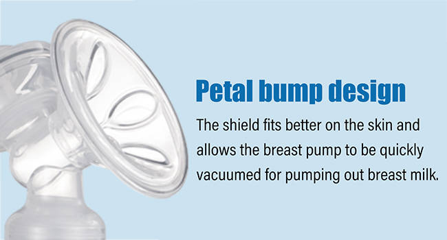 Manual massage breast pump
