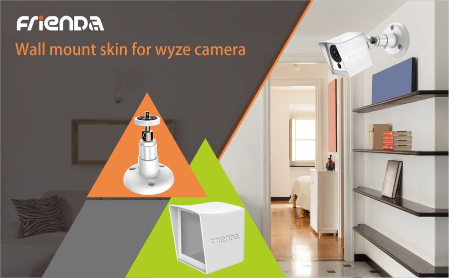 Outdoor Camera Cover for Wyze Cam 1080p HD Camera and iSmart Alarm Spot Camera with Security Wall
