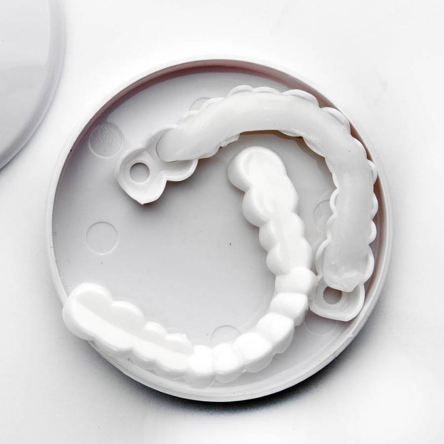 Snap-On Smile Teeth Cover Veneers (top & bottom set)