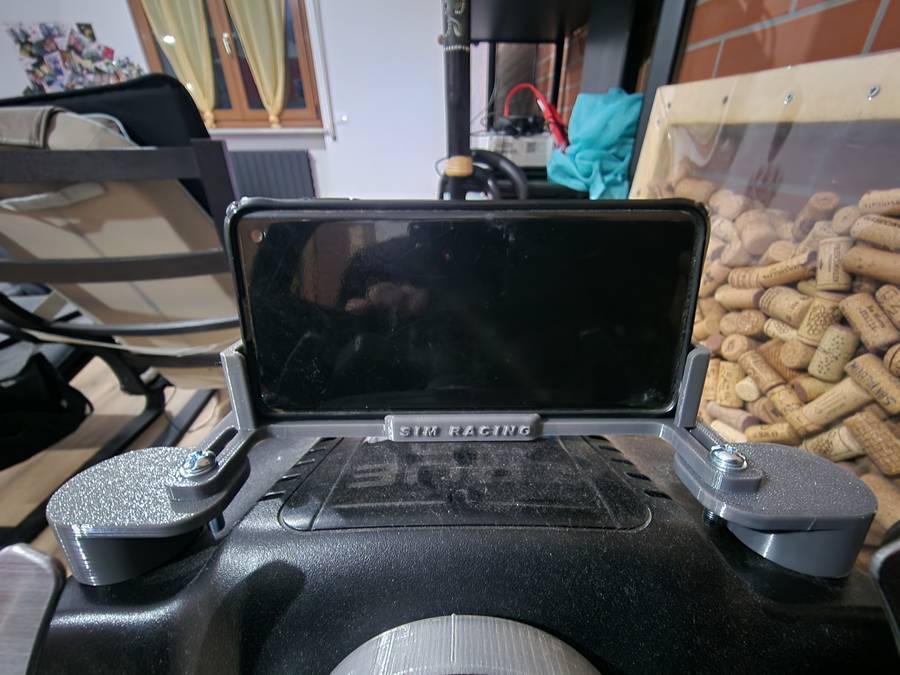 Sim Racing Modular Phone Mount  Compatible with Logitech G29 & G920
