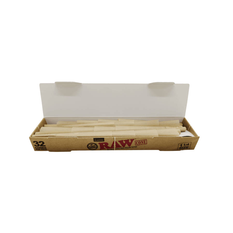 RAW Classic One &amp; One Quarter Cones - 32/Box