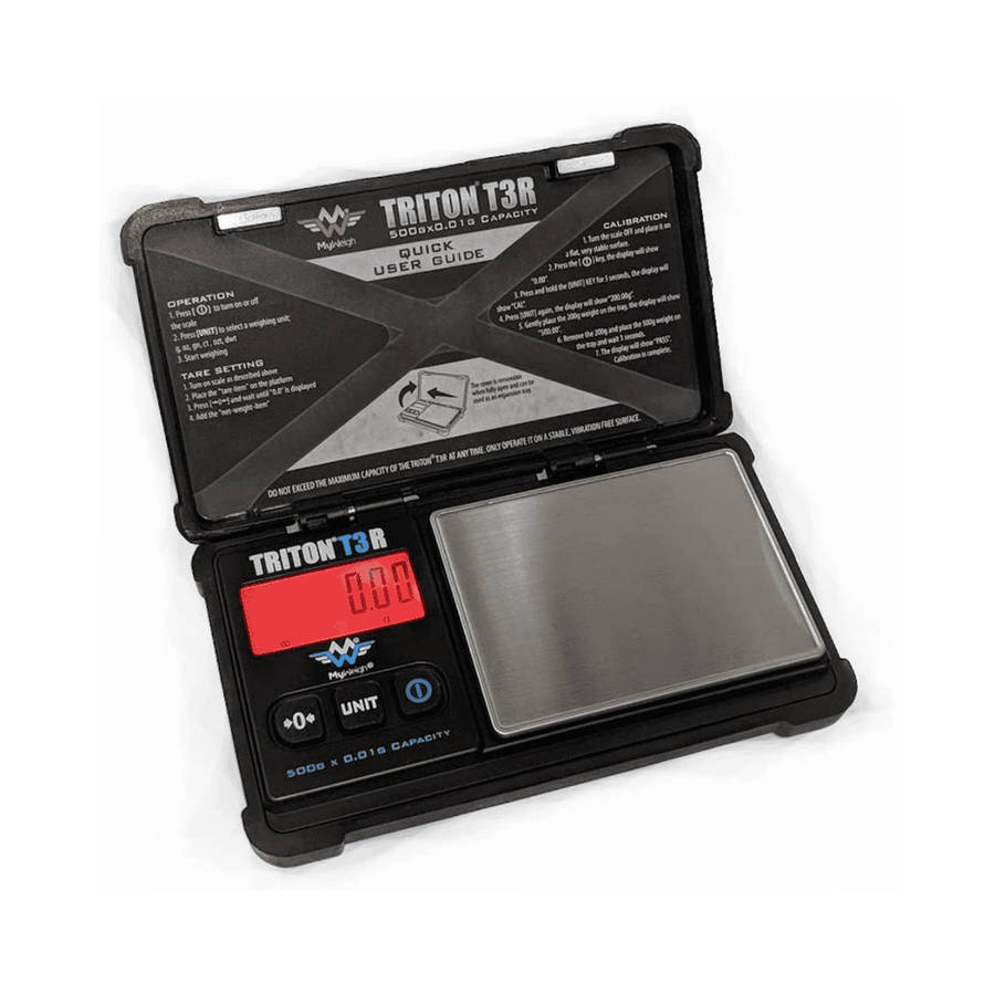 Triton T3R Rechargeable Scale 500g x .01g