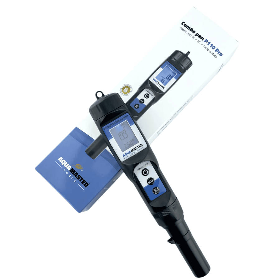 Aquamaster Tools P110 Pro Combo Pen - pH, EC, Temp.