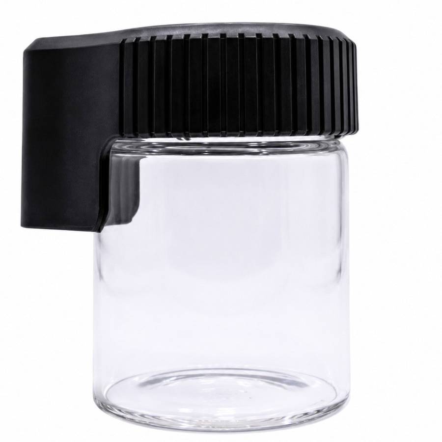 LED Magnifying Glass Stash Jar Rechargeable