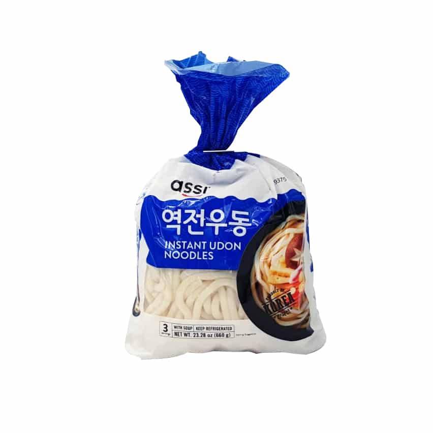 Assi Brand Instant Udon Noodles With Soup Base (3 Servings) 660g