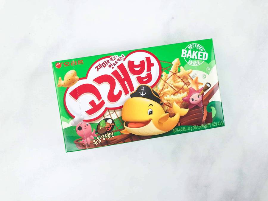 Orion Marine Boy Goraebap Snack Fried Seasoning Flavour 46g