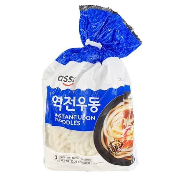 Assi Brand Instant Udon Noodles With Soup Base (3 Servings) 660g