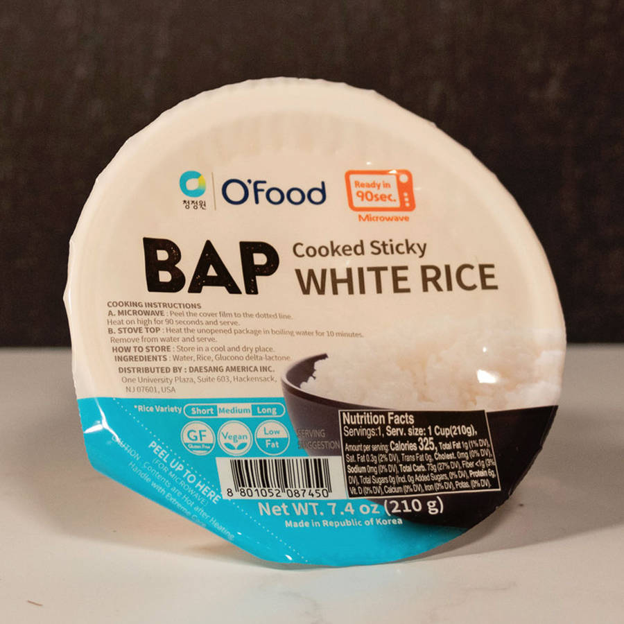 O'food Cooked White Rice 210g