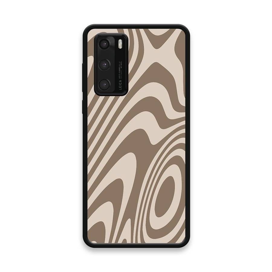 Custom Printed TPU Cases - Huawei P40  ('Neutral Swirl' by Caitscases)