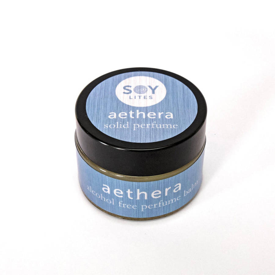 SoyLites AETHERA 30ml Solid Perfume- Alcohol-Free, Portable Fragrance Balm