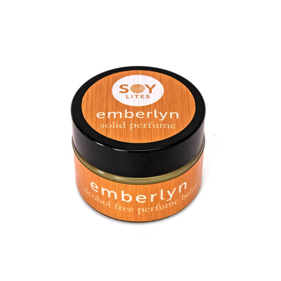 SoyLites EMBERLYN 30ml Solid Perfume- Alcohol-Free, Portable Fragrance Balm