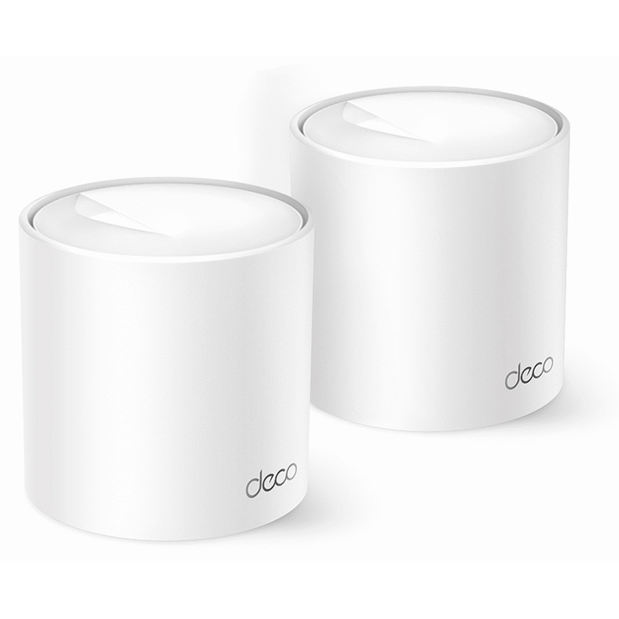 TP-Link Deco X10 (2-Pack) AX1500 Whole Home Mesh Wi-Fi 6 System (Tri-Band)