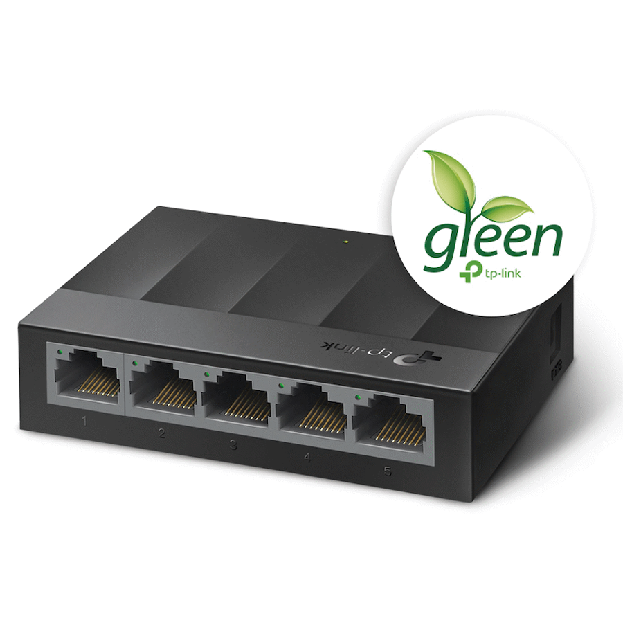TP-Link LiteWave LS1005G 5-Port Gigabit Desktop Switch