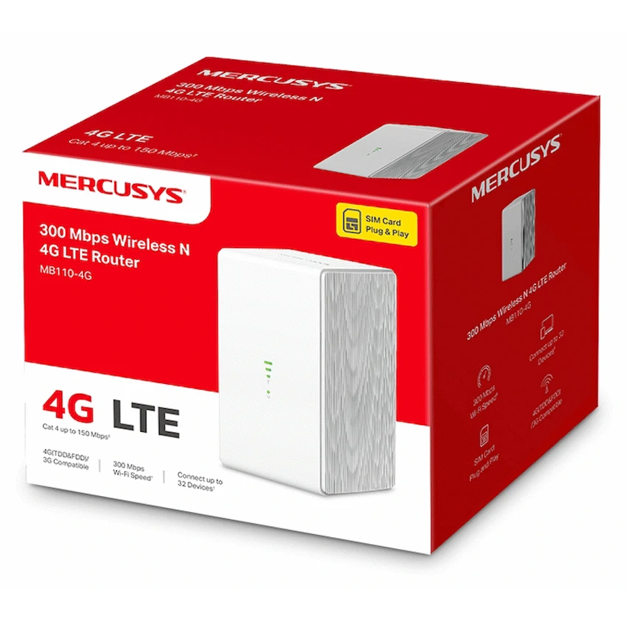 300Mbps Wireless N 4G LTE Router