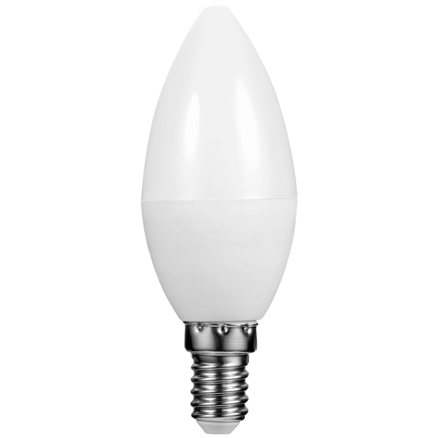 Switched 5w Candle LED Light Bulb E14 - Warm White