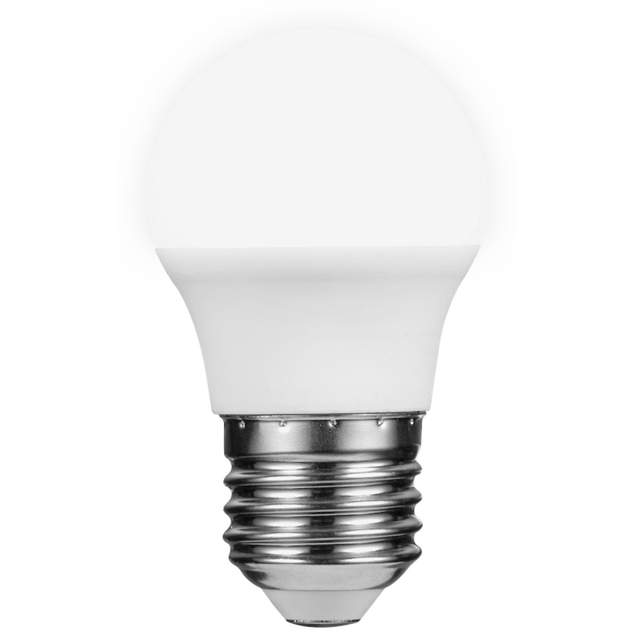 Switched 5w Golfball LED Light Bulb E27 Cool White