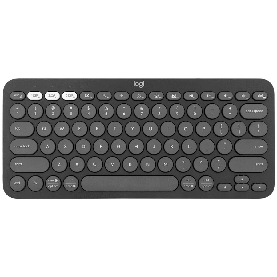 Pebble Keys 2 K380s - Tonal Graphite