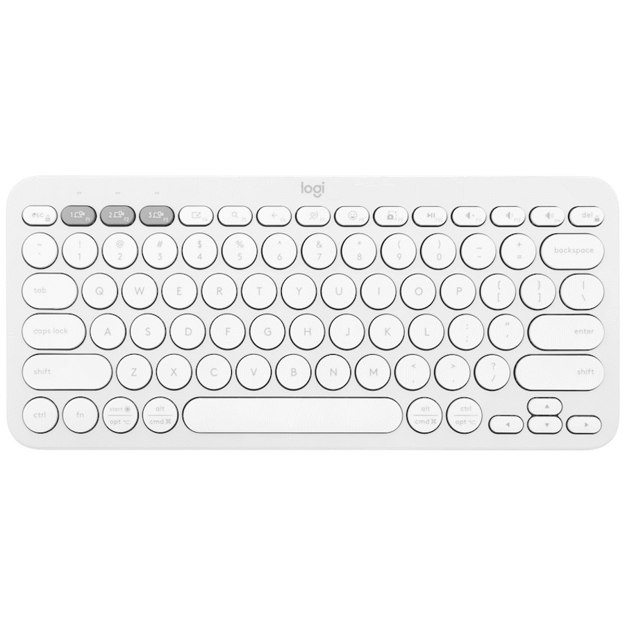 Pebble Keys 2 K380s - Tonal White