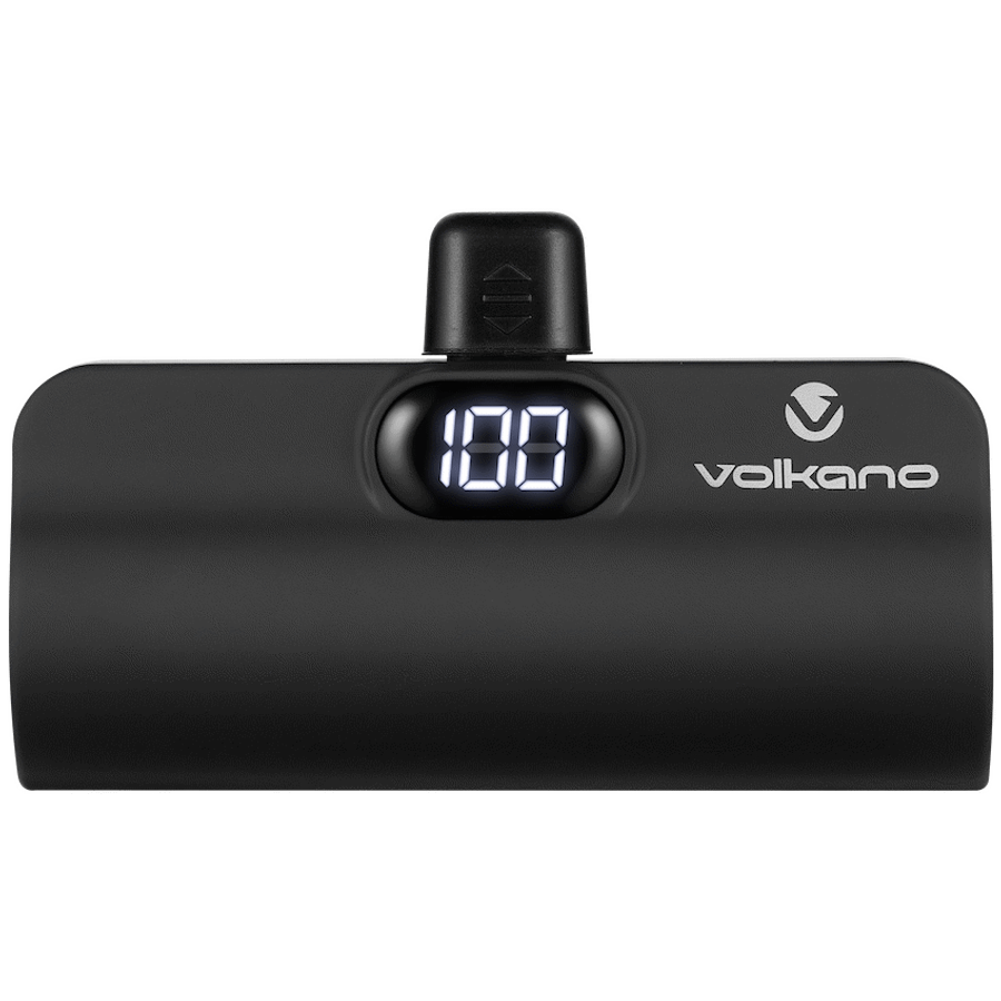 Volkano Relief Pro Power Bank - 5000mAh Type-C Direct Plug-In