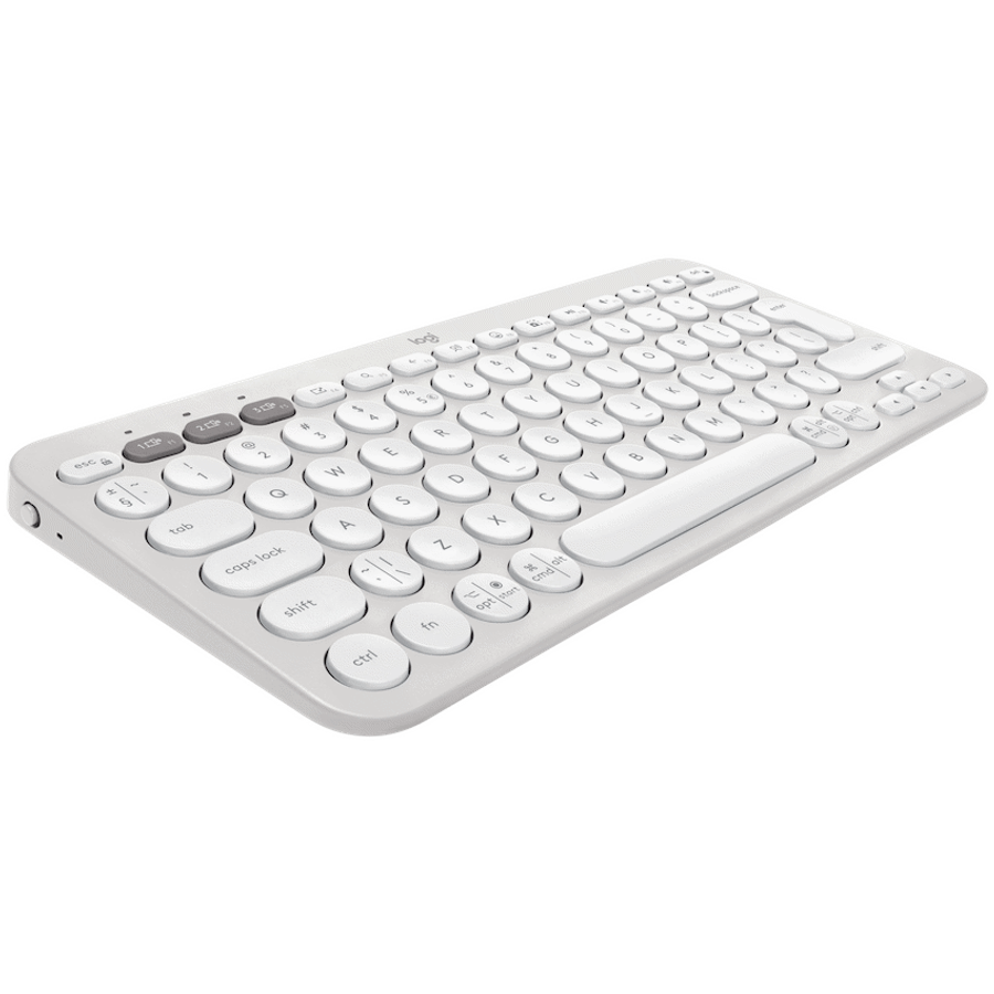 Logitech(R) Pebble Keys 2 K380s - Tonal White