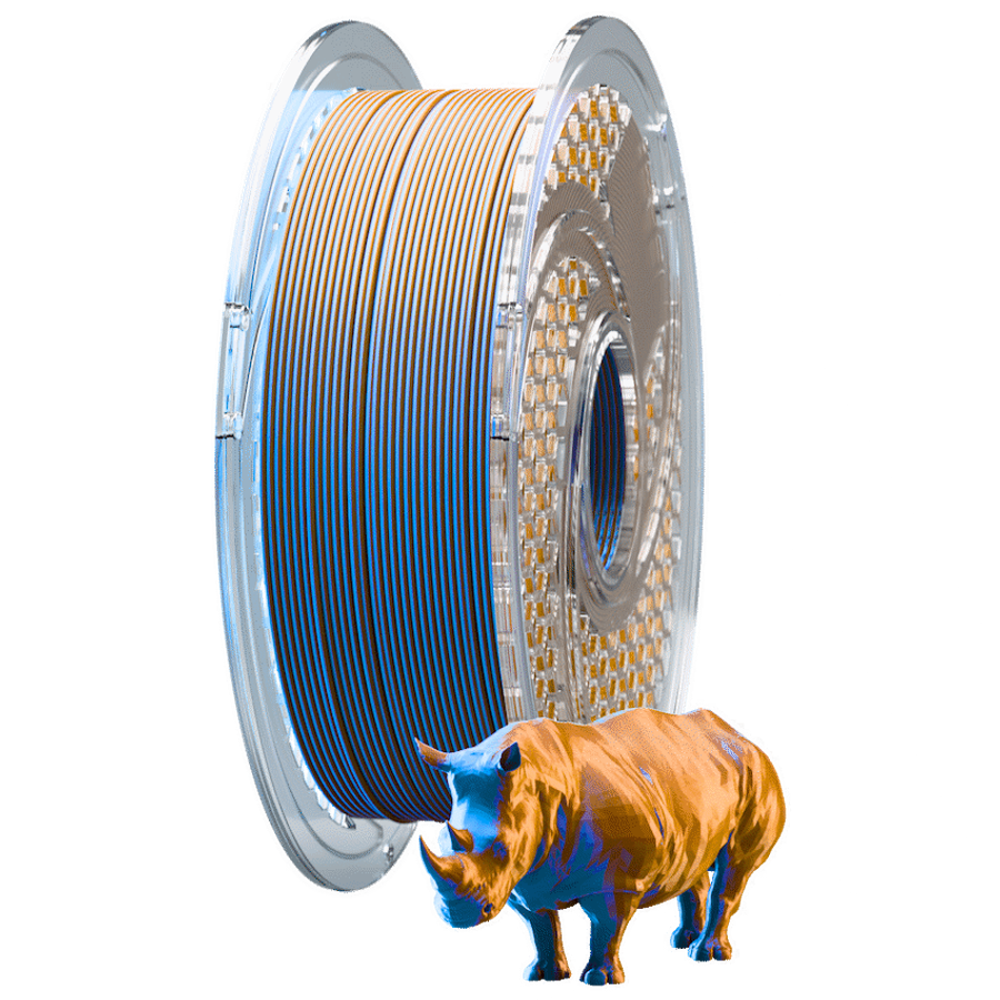 SA Filament Dual Silk PLA - Tropical Sunset (750g, 1.75mm)