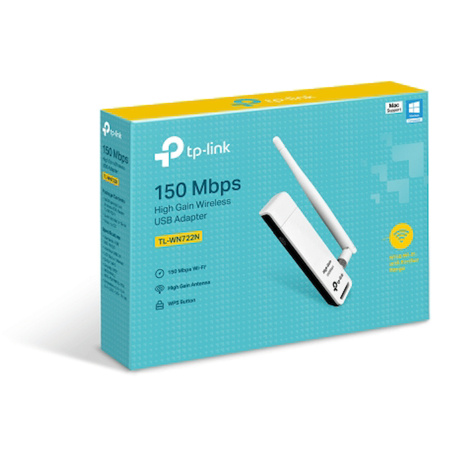 TP-Link TL-WN722N 150Mbps High Gain Wireless USB Adapter