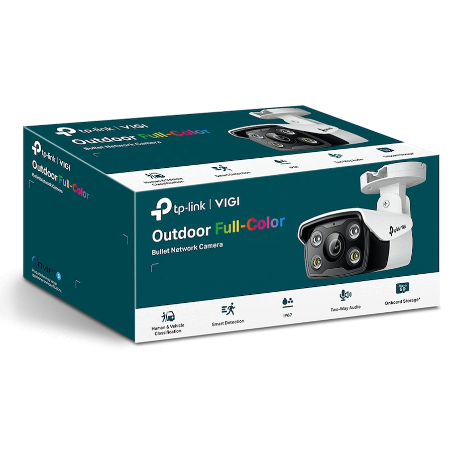TP-Link Vigi C340 4MP 2.8mm Outdoor Full-Color Bullet Network Camera