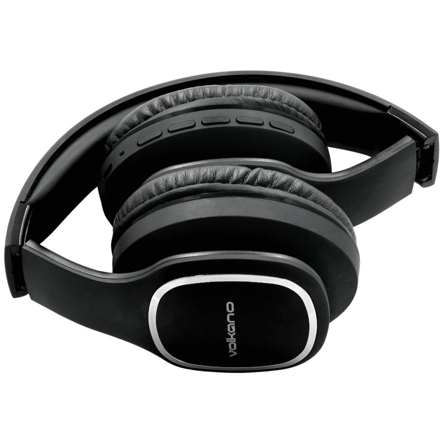 Volkano Phonic Series Bluetooth Full Size Headphones - Black
