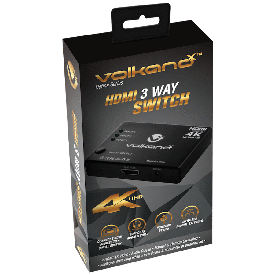VolkanoX Define Series HDMI Switch 3-Way