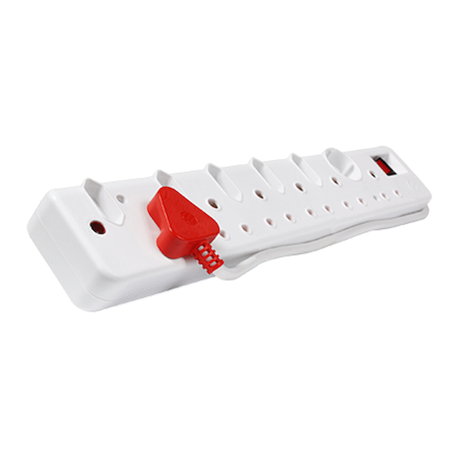 Ellies 12-Way Surge Multiplug - 0.5M WT