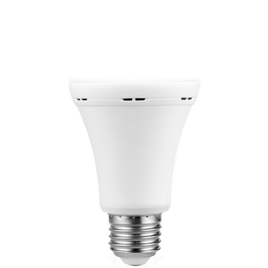 Switched 9w A60 Rechargeable LED Light Bulb - E27 - Warm White